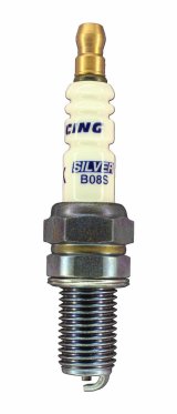 Brisk Silver Racing Spark Plugs B08S Plug, Racing, Silver, 12mm Thread, 0.748 in. Reach, Gasket Seat, 5/8 in. Wrench Size, Each thumbnail 2