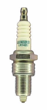 Brisk Multi-Spark Spark Plugs LR14ZC Plugs, Multi-Spark, Copper, 14mm Thread Size, 19mm Reach, Gasket Seat, 14 Heat Range, Resistor, Each thumbnail 2