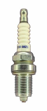 Brisk Multi-Spark Spark Plugs DR08ZS Plugs, Multi-Spark, Silver, 14mm Thread Size, 19mm Reach, Gasket Seat, 8 Heat Range, Resistor, Each thumbnail 1