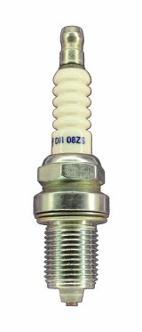 Brisk Multi-Spark Spark Plugs DR08ZS Plugs, Multi-Spark, Silver, 14mm Thread Size, 19mm Reach, Gasket Seat, 8 Heat Range, Resistor, Each thumbnail 2