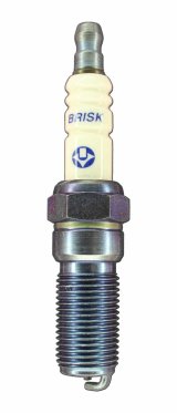 Brisk Silver Racing Spark Plugs RR15S Plug, Racing, Silver, 14mm Thread, 0.984 in. Reach, Tapered Seat, 5/8 in. Wrench Size, Each thumbnail 1