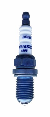 Brisk Premium EVO Spark Plugs DR15SXC Plugs, EVO, Copper, 14mm Thread Size, 19mm Reach, Gasket Seat, 15 Heat Range, Resistor, Each thumbnail 2