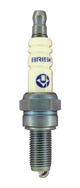 Brisk Silver Racing Spark Plugs AR10S Plugs, Racing, Silver, 10mm Thread Size, 19mm Reach, Gasket Seat, 10 Heat Range, Resistor, Each thumbnail 2