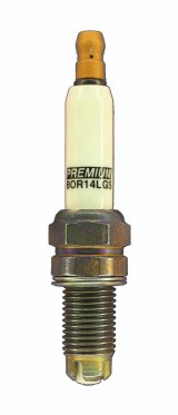 Brisk Premium LGS Spark Plugs BOR14LGS Plugs, LGS, Silver, 12mm Thread Size, 19mm Reach, Gasket Seat, 14 Heat Range, Resistor, Each thumbnail 2