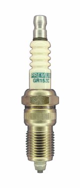 Brisk Multi-Spark Spark Plugs GR15ZC Plugs, Mulri-Spark, Resistor, Copper, 14mm Thread Size, 18mm Reach, Tapered Seat, Each thumbnail 2