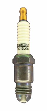 Brisk Premium LGS Spark Plugs HO12LGS Plug, LGS, Silver, 14mm Thread, 0.460 in. Reach, Tapered Seat, 5/8 in. Wrench Size, Each thumbnail 1