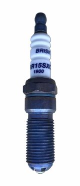 Brisk Premium EVO Spark Plugs RR15SXC Plugs, EVO, Copper, 14mm Thread Size, 25mm Reach, Tapered Seat, 15 Heat Range, Resistor, Each thumbnail 1
