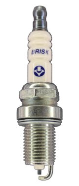 Brisk Silver Racing Spark Plugs DR14YS Plugs, Racing, Silver, 14mm Thread Size, 19mm Reach, Gasket Seat, 14 Heat Range, Resistor, Each thumbnail 1