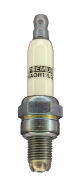 Brisk Premium LGS Spark Plugs NAOR12LGS Plug, LGS, Silver, 10mm Thread, 0.500 in. Reach, Gasket Seat, 5/8 in. Wrench Size, Each thumbnail 1