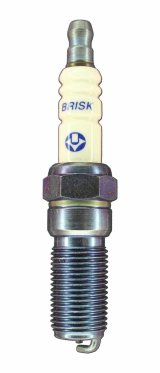 Brisk Silver Racing Spark Plugs RR10S Plugs, Racing, Silver, 14mm Thread Size, 25mm Reach, Tapered Seat, 10 Heat Range, Resistor, Each thumbnail 2
