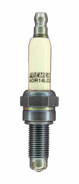 Brisk Premium LGS Spark Plugs AOR14LGS Plugs, LGS, Silver, 10mm Thread Size, 19mm Reach, Gasket Seat, Resistor, Each thumbnail 2