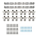 Jesel Sportsman Series Shaft Rocker Arms KSS-317070T Arms, Series, Solid Full Roller, 1.7 Ratio, Aluminum, Shims, Chevy, Small Block LS, Kit thumbnail 2