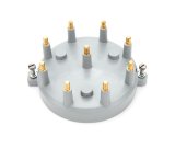 Jesel Belt Drive Distributor Caps CAP-42170 Cap, HEI, Gray, Screw Down, Brass Terminals, for Crank Trigger Distributor, V8, Each thumbnail 4