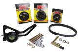 KRC Power Steering Serpentine Pulley Kits 37453000 CHEVROLET 25% PRO SERIES WATER PUMP ONLY DRIVE KIT WITH IDLER/TENSIONER thumbnail 2
