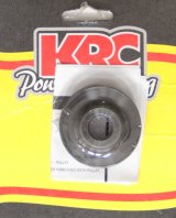 KRC Power Steering Alternator Pulleys 40130340 Pulley, Steering/Alternator, Serpentine, 3-Groove, 1.75 in., Aluminum, Black, Nippondenso, Each thumbnail 2