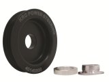 KRC Power Steering Alternator Pulleys 40140300 Pulley, Steering/Alternator, Serpentine, 3-Groove, 2.50 in., Aluminum, Black, Nippondenso/Delco, Each thumbnail 1