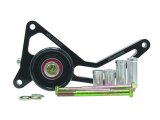 KRC Power Steering Adjustable Idler Tensioners 40400300 Pulley/Tensioner Assembly, Adjustable, Serpentine, Aluminum, Black Anodized, Small Block Chevrolet, Kit thumbnail 2