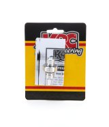KRC Power Steering Pump Flow Control Fittings 25307000 Fitting, Pump, ID 7, Aluminum, Blue Anodized, Straight, Male -6 AN, Pump, Each thumbnail 3