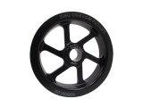 KRC Power Steering Pump Pulleys 40160000 Pulley, Pump, Serpentine, Press-On, Aluminum Black Anodized, Saginaw Style, 4.20 in. OD, Each thumbnail 2