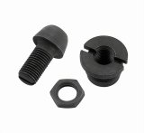 Lakewood Adjustable Clutch Fork Pivot Balls 15501 Ball, Adjustable, Steel, Black Oxide, Chevy/Pontiac/Olds, Most Applications, Each thumbnail 2