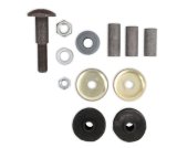 Lakewood Drag Shocks and Struts 40301 Shocks, Race, 50/50, 12.05 in. Compressed, 20.13 in. Extended, Stud Top Mount, Eyelet Bottom Mount, Includes Hardware, Red, Each thumbnail 4