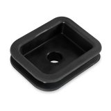 Lakewood Clutch Fork Boots 50380 Boot, Safety Bellhousings, Rubber, Black, Chevy, Each thumbnail 2