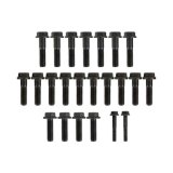 Lakewood Bellhousing Bolts 50394 Bolts, Hex Head, Steel, Black oxide/Gold iridited, Dodge, Kit thumbnail 2