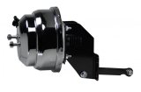 LEED Brakes Master Cylinder and Brake Booster Combos A9F05 8 in. Booster, Chrome, Firewall Mount, Dual Bowl Cylinder, Aluminum, Chrome, Adjustable Proportioning Valve, Disc/Drum or Disc/Disc, Kit thumbnail 3
