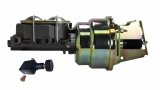 LEED Brakes Master Cylinder and Brake Booster Combos 3K105 7 in. Booster, Zinc, Firewall Mount, Dual Bowl Cylinder, Cast iron, Natural, Adjustable Proportioning Valve, Disc/Drum or Disc/Disc, Kit thumbnail 2