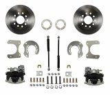 LEED Brakes Rear Disc Brake Conversion Kits RC2001 Kit, Conversion, Solid Surface Rotors, Zinc Plated Calipers, Chrysler, Dodge, Plymouth, Kit thumbnail 4