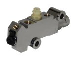 LEED Brakes Master Cylinder and Brake Booster Combos H76B2 7 in. Booster, Chrome, Firewall Mount, Dual Bowl Cylinder, Aluminum, Chrome, Non-Adjustable Proportioning Valve, Disc/Drum, Kit thumbnail 1