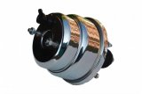 LEED Brakes Master Cylinder and Brake Booster Combos H76B2 7 in. Booster, Chrome, Firewall Mount, Dual Bowl Cylinder, Aluminum, Chrome, Non-Adjustable Proportioning Valve, Disc/Drum, Kit thumbnail 3