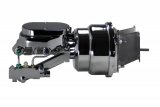 LEED Brakes Master Cylinder and Brake Booster Combos H76B2 7 in. Booster, Chrome, Firewall Mount, Dual Bowl Cylinder, Aluminum, Chrome, Non-Adjustable Proportioning Valve, Disc/Drum, Kit thumbnail 7