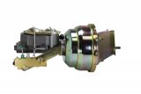 LEED Brakes Master Cylinder and Brake Booster Combos H81A1 8 in. Booster, Zinc, Firewall Mount, Dual Bowl Cylinder, Cast iron, Natural, Non-Adjustable Proportioning Valve, Disc/Drum, Kit thumbnail 6
