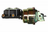 LEED Brakes Master Cylinder and Brake Booster Combos 1K1 7 in. Booster, Zinc, Firewall Mount, Dual Bowl Cylinder, Cast iron, Natural, Disc/Drum or Disc/Disc, Kit thumbnail 2