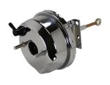 LEED Brakes Power Brake Boosters for 1964-1966 MUSTANG - 6J Booster, Brake, Vacuum Single Diaphragm, 7 in. Diameter, Steel, Chrome, Each thumbnail 1