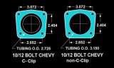 LEED Brakes Rear Disc Brake Conversion Kits for 1970-1981 CAMARO, FIREBIRD - RC1003 Kit, Conversion, Solid Surface Rotors, Zinc Plated Calipers, Chevy, Pontiac, Kit thumbnail 2