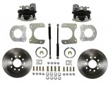 LEED Brakes Rear Disc Brake Conversion Kits RC3001 Kit, Conversion, Solid Surface Rotors, Zinc Plated Calipers, Jeep, Kit thumbnail 4