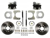 LEED Brakes Rear Disc Brake Conversion Kits RC3001 Kit, Conversion, Solid Surface Rotors, Zinc Plated Calipers, Jeep, Kit thumbnail 9