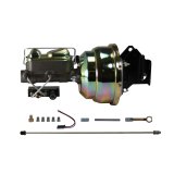 LEED Brakes Power Brake Quick Install Kits FC0024HK 8 in. Booster, Zinc, Firewall Mount, Dual Bowl Master Cylinder, Cast iron, Natural, Adjustable Proportioning Valve, Edsel, Ford, Mercury, Kit thumbnail 4