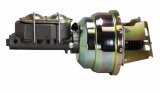 LEED Brakes Master Cylinder and Brake Booster Combos 3M1A1 8 in. Booster, Zinc, Firewall Mount, Dual Bowl Cylinder, Cast iron, Natural, Non-Adjustable Proportioning Valve, Disc/Drum, Kit thumbnail 2