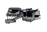 LEED Brakes Master Cylinder and Brake Booster Combos 4L6B4 7 in. Booster, Chrome, Firewall Mount, Dual Bowl Cylinder, Aluminum, Chrome, Non-Adjustable Proportioning Valve, Disc/Disc, Kit thumbnail 5