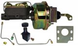 LEED Brakes Master Cylinder and Brake Booster Combos for 1964-1966 MUSTANG - FC0042HK 7 in. Booster, Zinc, Firewall Mount, Dual Bowl Cylinder, Cast iron, Natural, Adjustable Proportioning Valve, Disc/Drum or Disc/Disc, Kit thumbnail 1