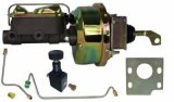 LEED Brakes Master Cylinder and Brake Booster Combos for 1964-1966 MUSTANG - FC0042HK 7 in. Booster, Zinc, Firewall Mount, Dual Bowl Cylinder, Cast iron, Natural, Adjustable Proportioning Valve, Disc/Drum or Disc/Disc, Kit thumbnail 2