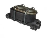 LEED Brakes Master Cylinder and Brake Booster Combos 1E1A3 9 in. Booster, Zinc, Firewall Mount, Dual Bowl Cylinder, Cast iron, Natural, Non-Adjustable Proportioning Valve, Disc/Disc, Kit thumbnail 1