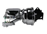 LEED Brakes Master Cylinder and Brake Booster Combos for 1960-1972 F-100 - E96B2 8 in. Booster, Chrome, Firewall Mount, Dual Bowl Cylinder, Aluminum, Chrome, Non-Adjustable Proportioning Valve, Disc/Drum, Kit thumbnail 1