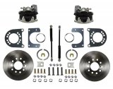 LEED Brakes Rear Disc Brake Conversion Kits RC0001 Kit, Rear, Manual, Cast Iron, Zinc Plated Caliper, Ford, Mercury, Kit thumbnail 6