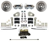 LEED Brakes Front Disc Brake Conversion Kits FC0025-405 Kit, Conversion, Manual, Solid Surface Rotors, Cast Iron Calipers, Zinc Plated, 5 x 4.50 in. Bolt Pattern, Edsel, Ford, Mercury, Kit thumbnail 9