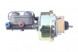 LEED Brakes Master Cylinder and Brake Booster Combos for 1964-1966 MUSTANG - 5H8 7 in. Booster, Zinc, Firewall Mount, Dual Bowl Cylinder, Cast iron, Natural, Drum/Drum, Kit thumbnail 1