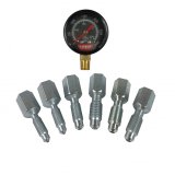 LEED Brakes Brake Pressure Gauge Kits BPG001 Gauge, 0-3000 psi, 1 5/8 in. Diameter, Analog, Full Sweep, Black Face, Kit thumbnail 5